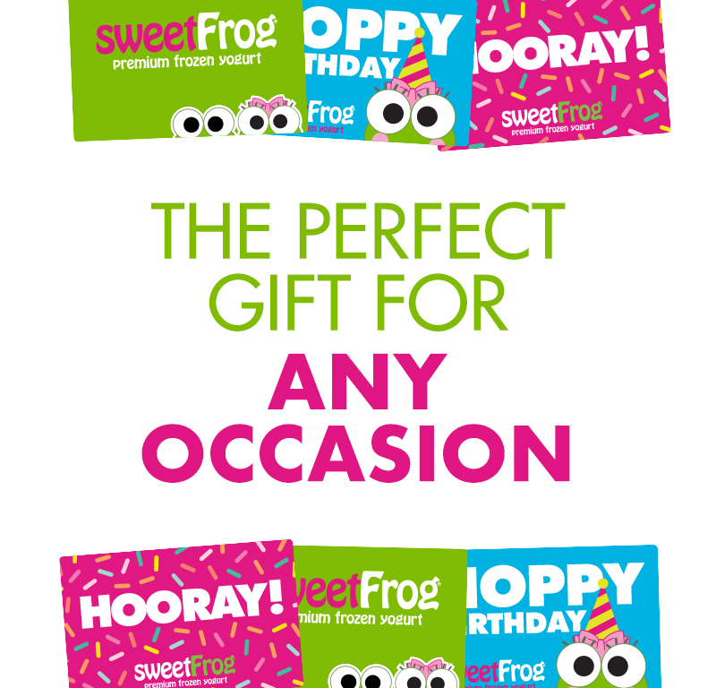 sweet frog e gift card